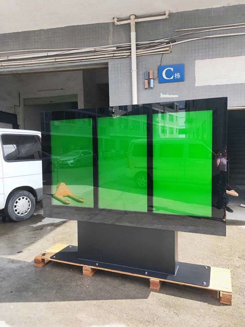 49寸戶外電子閱報欄液晶多屏廣告機-04