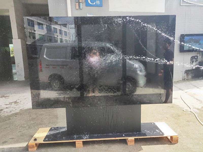 49寸戶外電子閱報欄液晶多屏廣告機-05