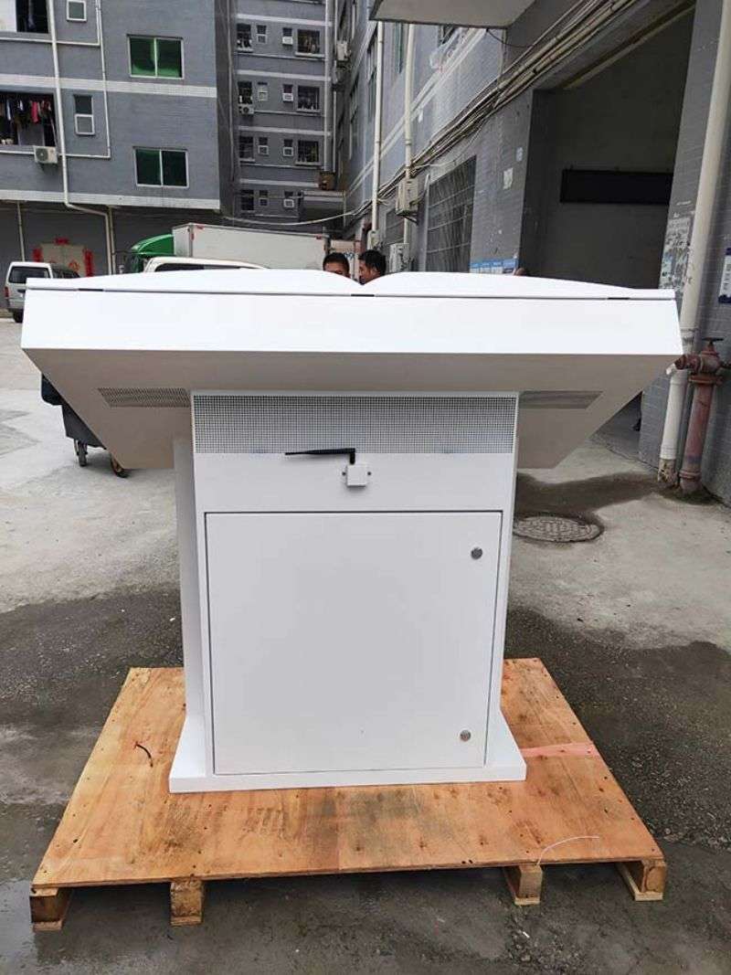 戶外電子閱報欄立式廣告機-04