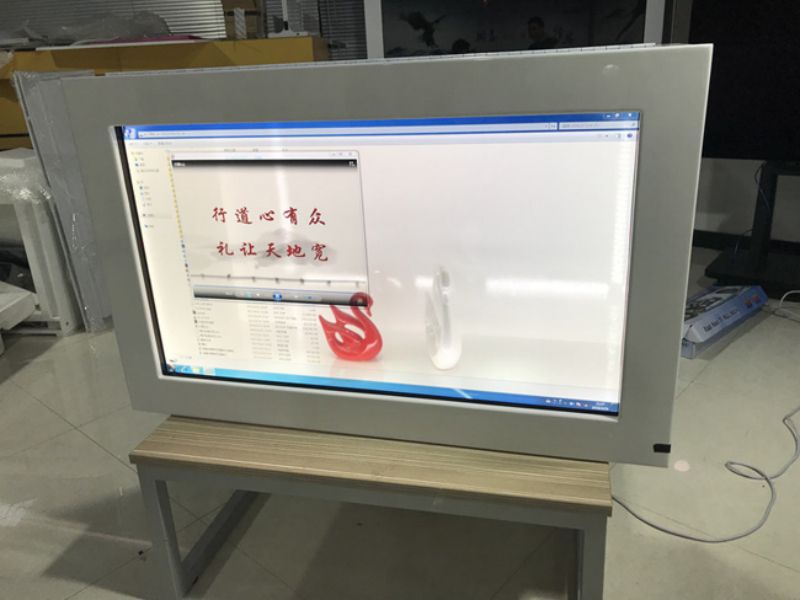 廠家定制觸摸展示柜透明款-04