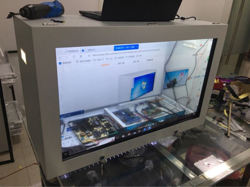27寸透明屏展示柜廠家批發(fā)-05