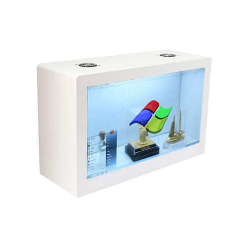 32寸透明液晶屏展示柜 3D觸摸一體機(jī)顯示屏 珠寶櫥窗展柜生產(chǎn)廠家批發(fā)