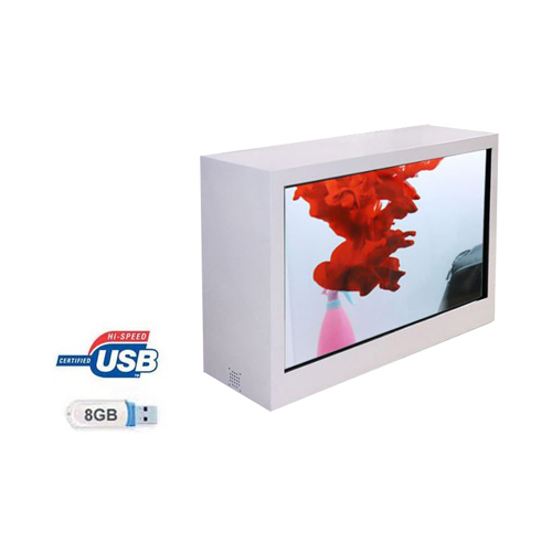 49寸lcd液晶透明櫥窗展示柜 高清顯示3D全息透明屏廣告機(jī)工廠直銷定制生產(chǎn)廠家批發(fā)