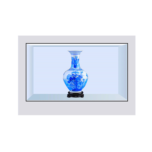 49寸lcd液晶透明櫥窗展示柜 高清顯示3D全息透明屏廣告機(jī)工廠直銷定制生產(chǎn)廠家批發(fā)