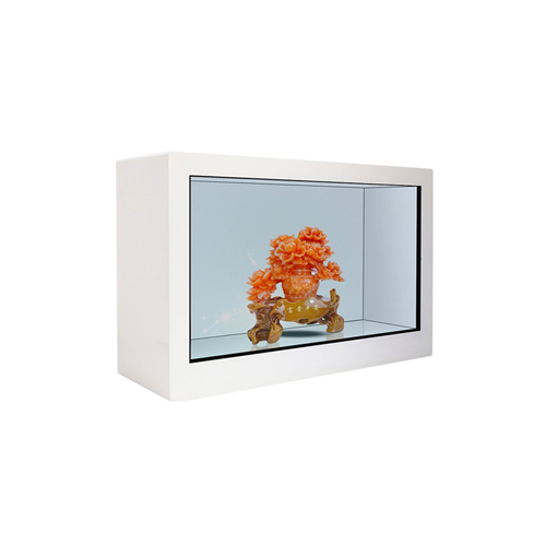 55寸透明液晶屏展示柜帶觸摸功能直銷LCD透明液晶展示柜生產(chǎn)廠家批發(fā)