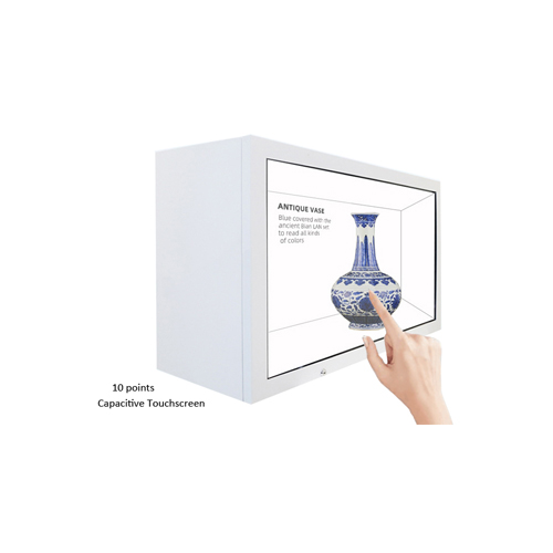 86寸液晶透明屏 3D全息投影展示柜觸摸互動(dòng)廣告一體機(jī)生產(chǎn)廠家批發(fā)