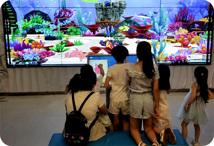 AI繪畫電容觸摸桌