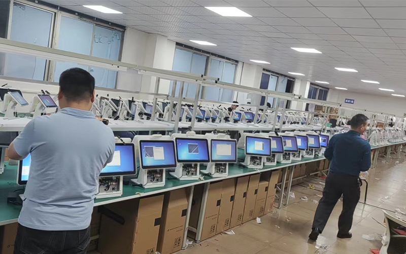 雙面屏自助結(jié)賬機(jī)掃碼付款