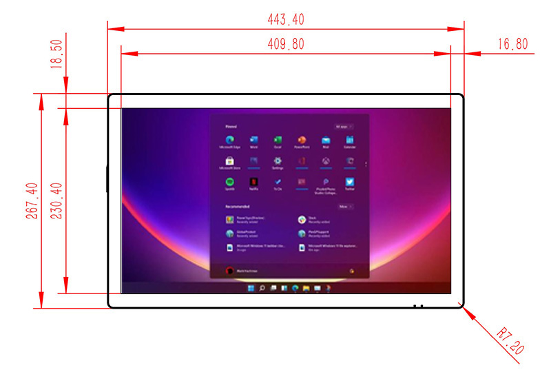 Windows電容廣告查詢機廠家