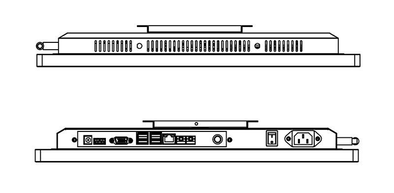 Windows電容液晶觸摸一體機廠家