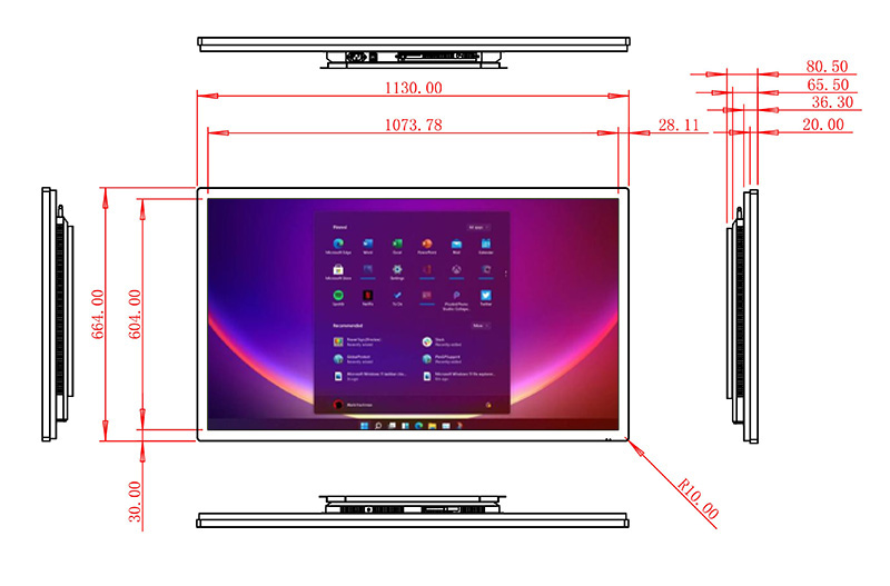 Windows電容觸摸液晶廣告機(jī)價(jià)格