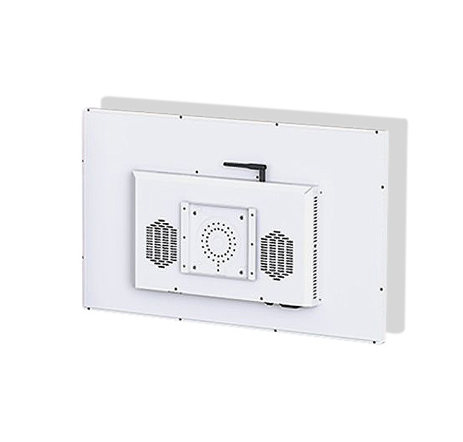 27寸商用智能壁掛高清顯示器查詢(xún)觸摸電容屏1080P工業(yè)液晶顯示器