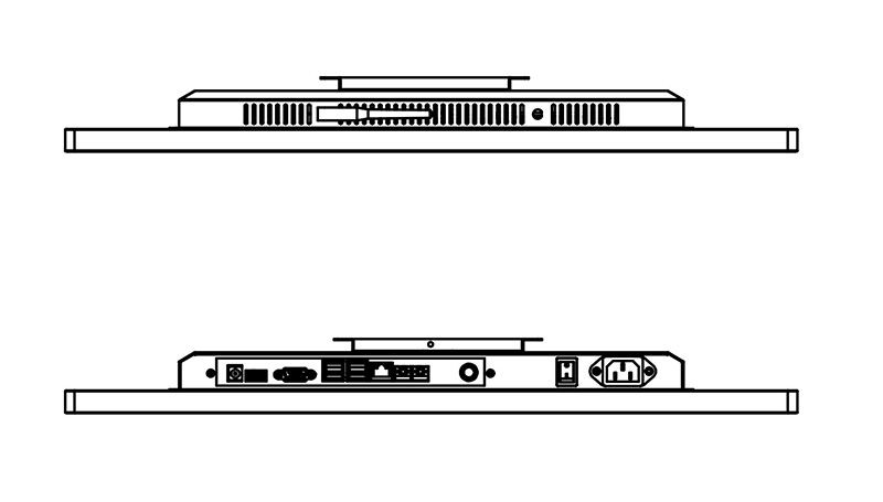 23.8寸壁掛式windows一體機廠家