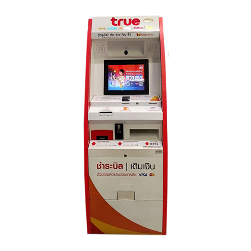 泰國(guó)移動(dòng)支付自助繳費(fèi)一體機(jī)信用卡賬單商店購(gòu)物手機(jī)充值在線自助服務(wù)終端