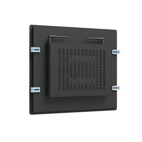 19寸工業(yè)工控顯示器IP65防水防塵電容觸摸嵌入全封閉工控一體機