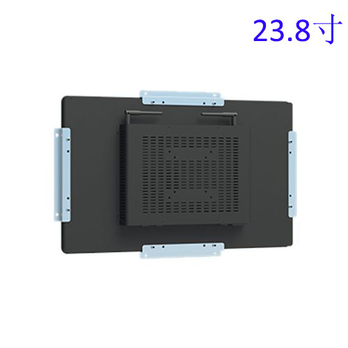 23.8寸工業(yè)平板電腦內(nèi)嵌式全封閉電容觸摸一體機Windows系統(tǒng)工控機