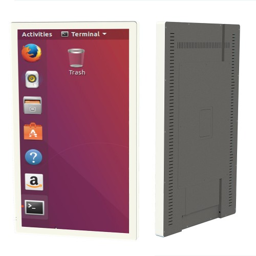 27寸醫(yī)院分診屏Linux系統(tǒng)大型診室門口高清顯示屏科室狀態(tài)屏
