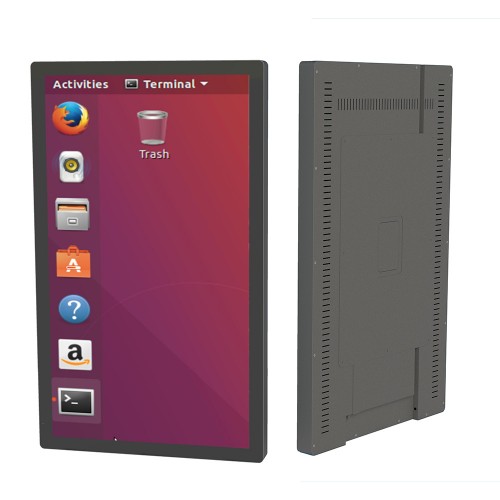 27寸醫(yī)院分診屏Linux系統(tǒng)大型診室門口高清顯示屏科室狀態(tài)屏