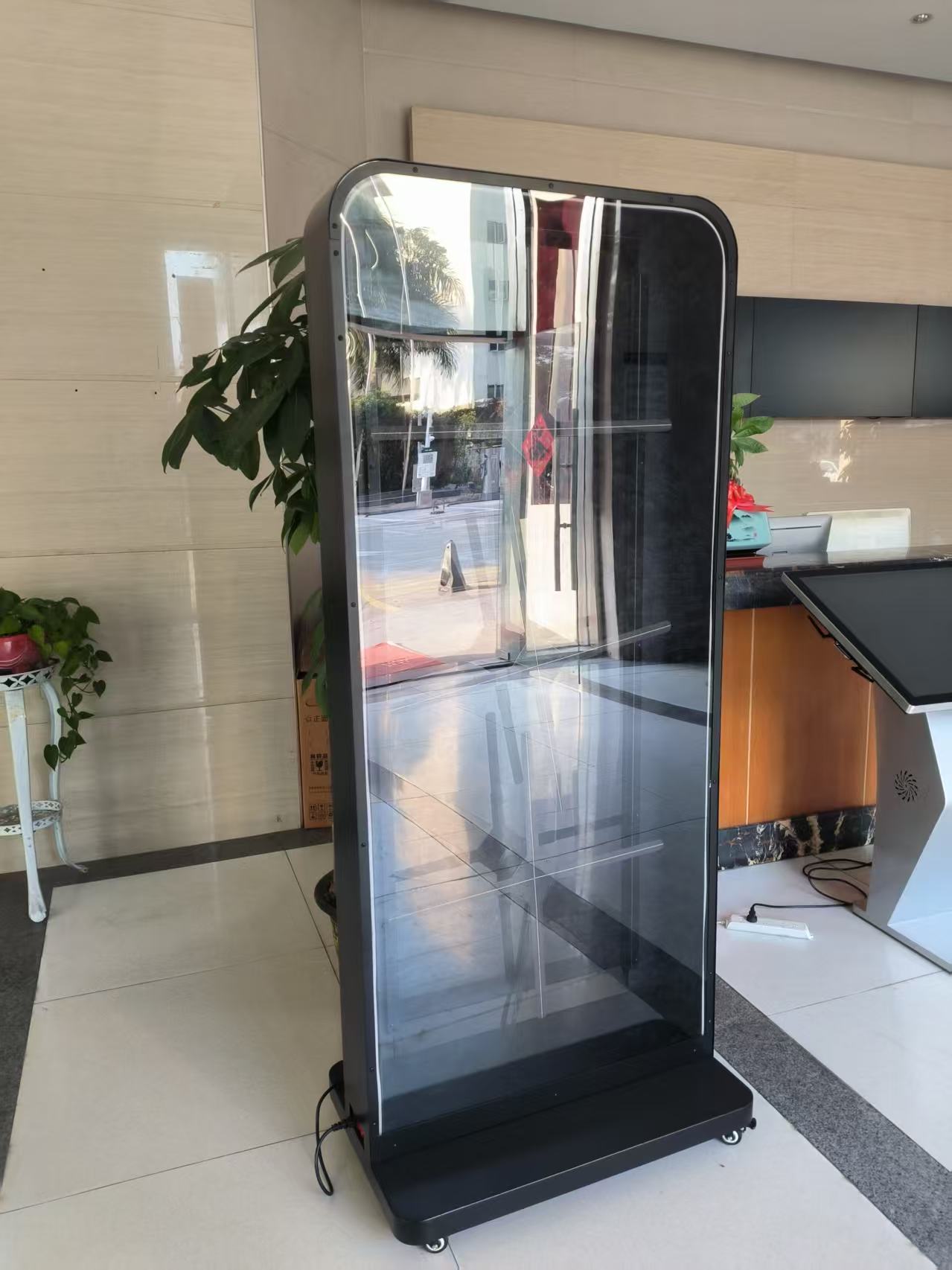 3D透明全息風扇柜