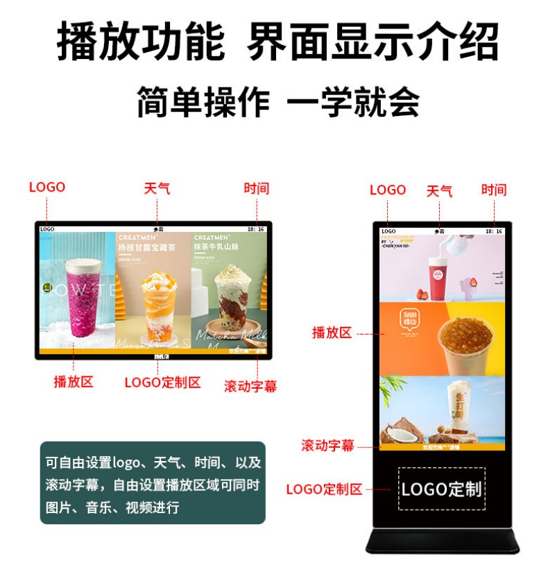 數(shù)字標牌廣告機
