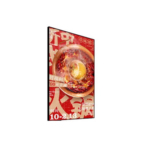 窄邊框高清廣告機數(shù)字標牌廠家供應(yīng)43寸液晶屏室內(nèi)壁掛廣告機批發(fā)