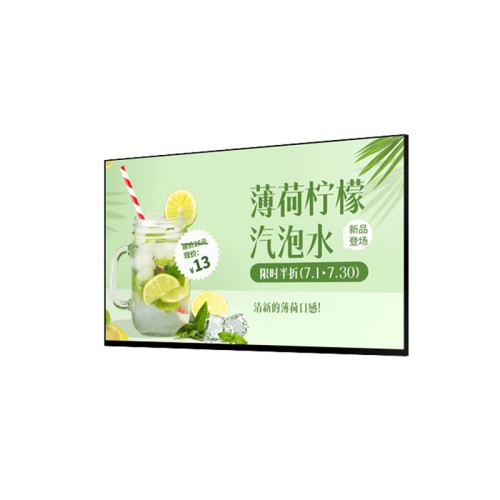 窄邊框高清廣告機數(shù)字標牌廠家供應(yīng)43寸液晶屏室內(nèi)壁掛廣告機批發(fā)