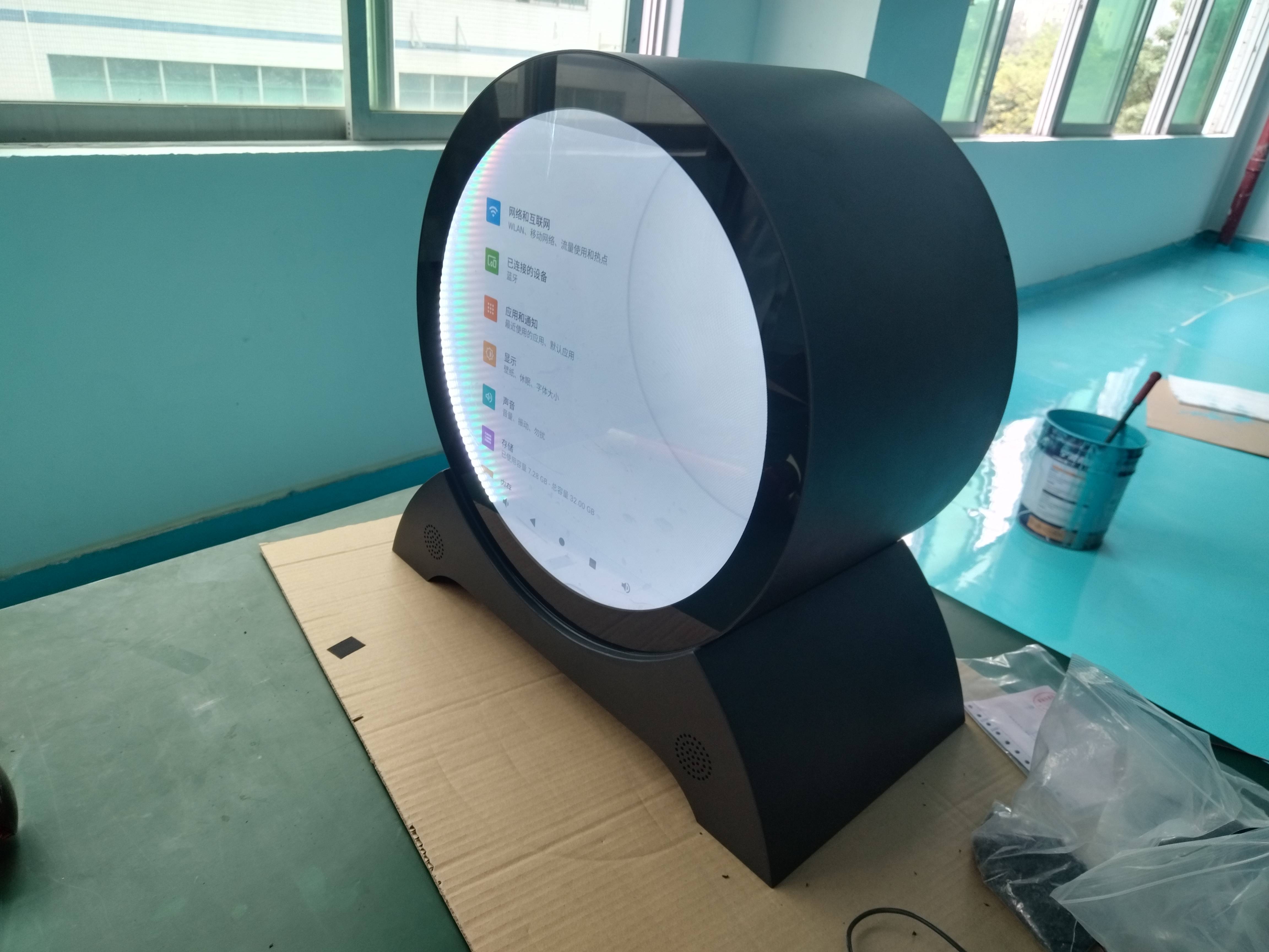 LCD圓形透明屏