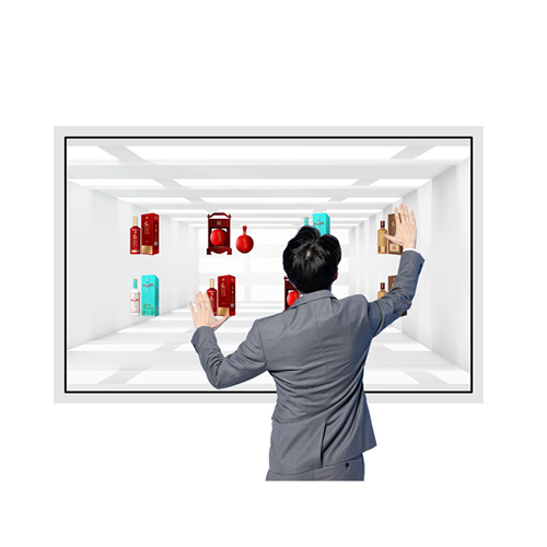自動(dòng)售貨機(jī)透明廣告展示柜零售商業(yè)自助終端機(jī)透明屏販?zhǔn)蹤C(jī)