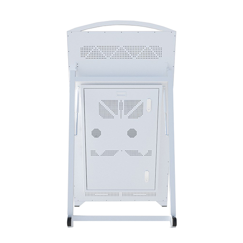 49寸折疊水牌廣告機(jī) 戶外IP65防水防塵 磷酸鐵鋰電池20小時(shí)續(xù)航 立式商用促銷屏