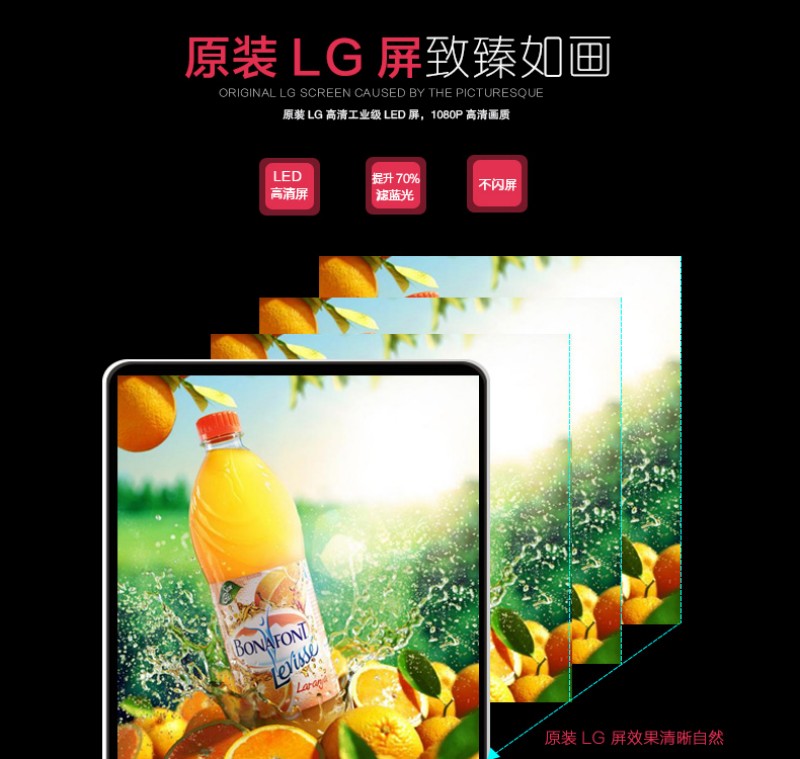廣告機鏡面