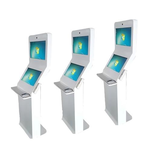雙屏查詢一體機(jī) 主客雙屏異步協(xié)作 電容紅外觸控可選 智能遠(yuǎn)程管理