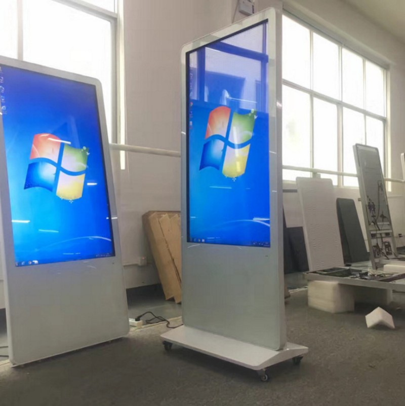 電容觸摸立式液晶廣告機