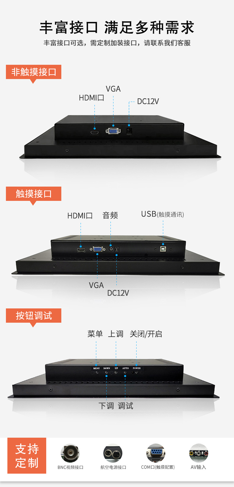 21.5寸工控一體機
