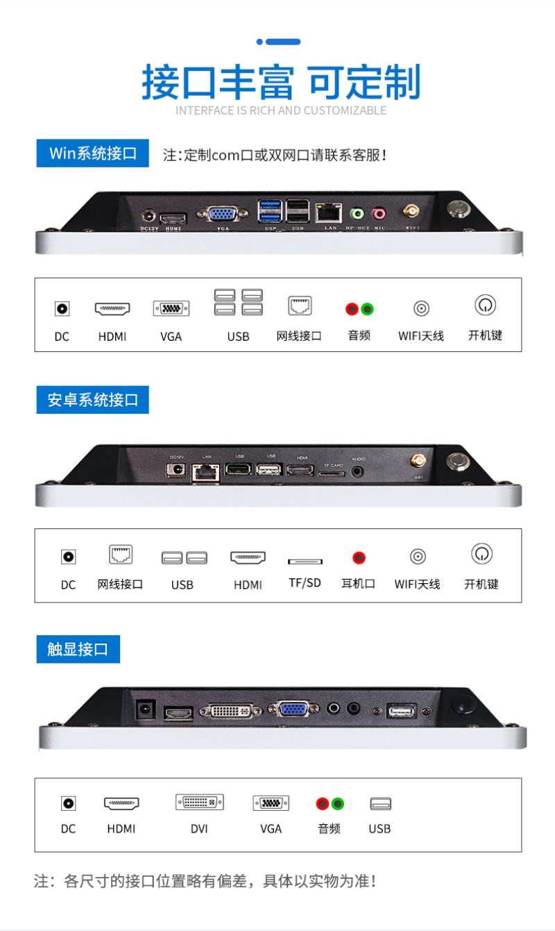 嵌入式液晶顯示器