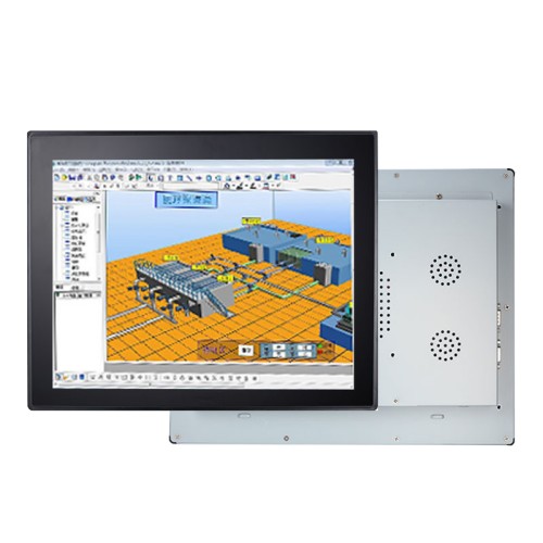 智顯通內(nèi)嵌工業(yè)觸摸一體機電容觸摸屏PLC組態(tài)自動化防水防塵液晶顯示器內(nèi)嵌式工業(yè)電腦