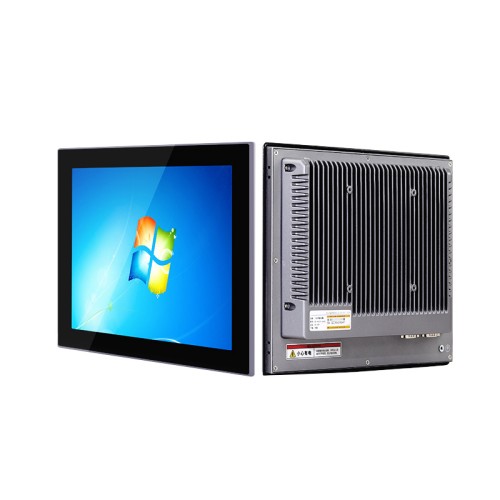 鋁合金全封閉嵌入式工控一體機(jī)工業(yè)觸摸屏平板電腦車間PLC